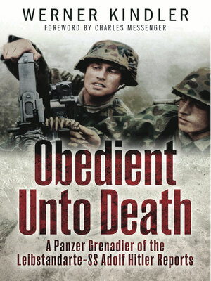 cover image of Obedient Unto Death